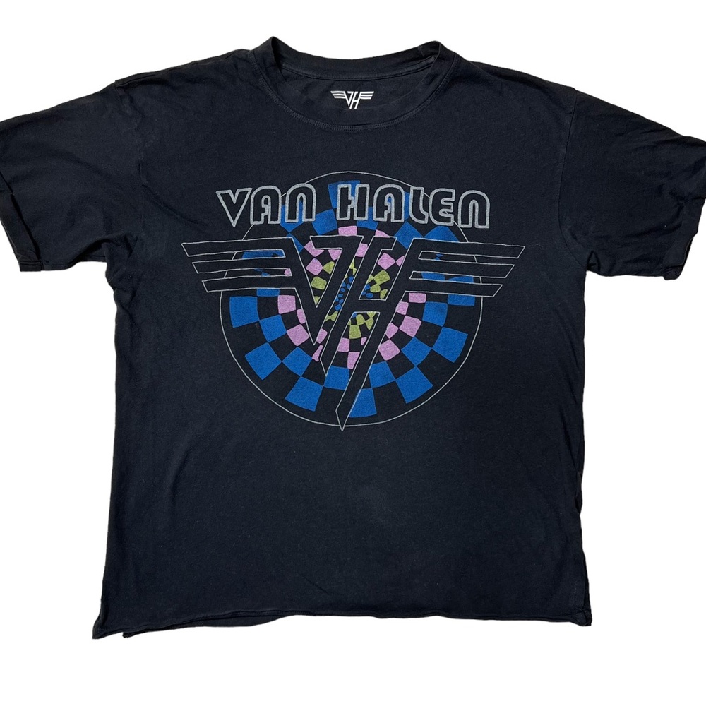 Van Halen Logo Graphic T-Shirt in Black Women’s Sz S